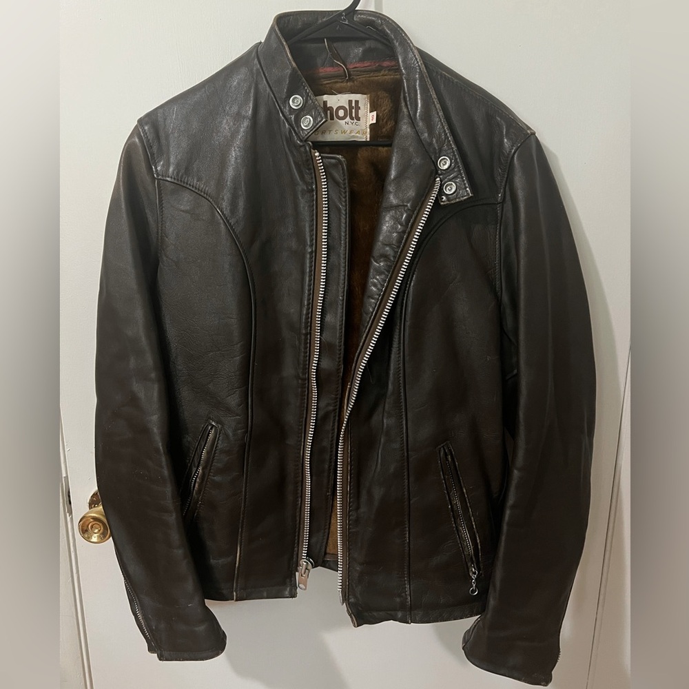 Vintage Schott Men’s leather jacket